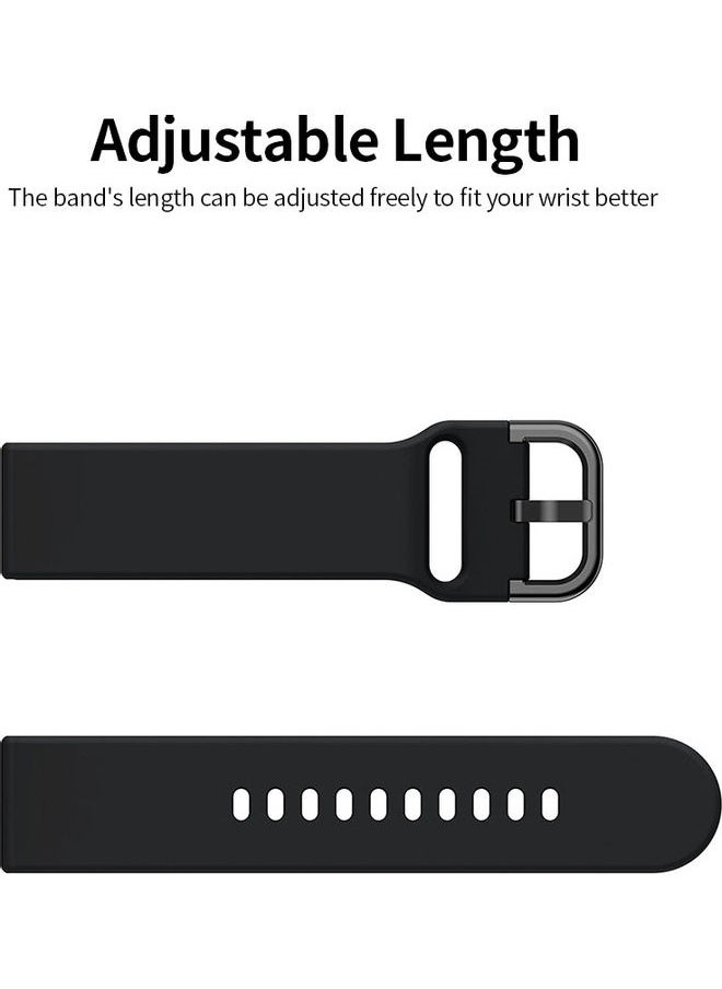 Replacement Band For Samsung Galaxy Watch Active2 - 22mm Black