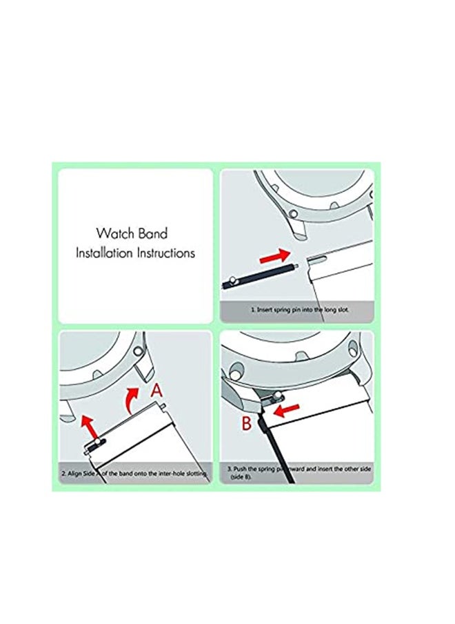 Watch Nylon Band 42mm/44mm/45mm Compatible with Apple Watch Series 8/7/SE/6/5/4/3/2/1 Black