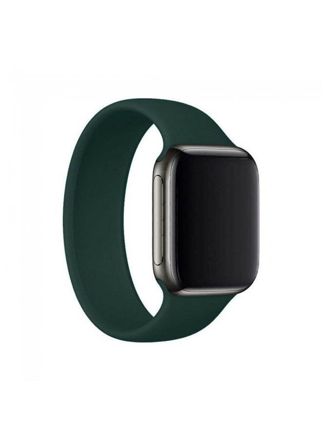 Solo Loop Band For Apple Watch Series 6/SE 40mm Dark Green