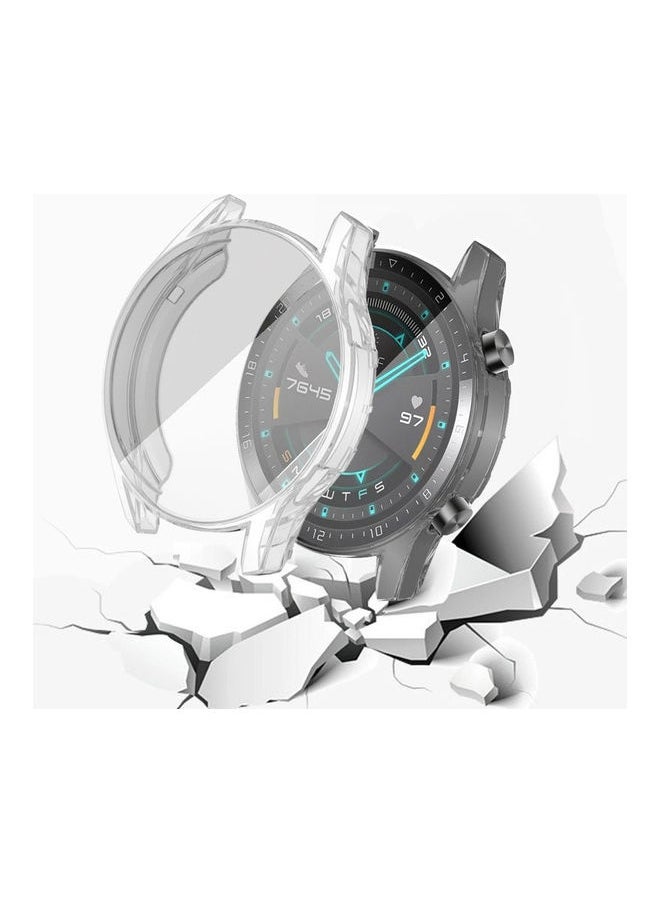 Protective Shockproof Case Cover For Huawei Watch GT2 42mm Clear