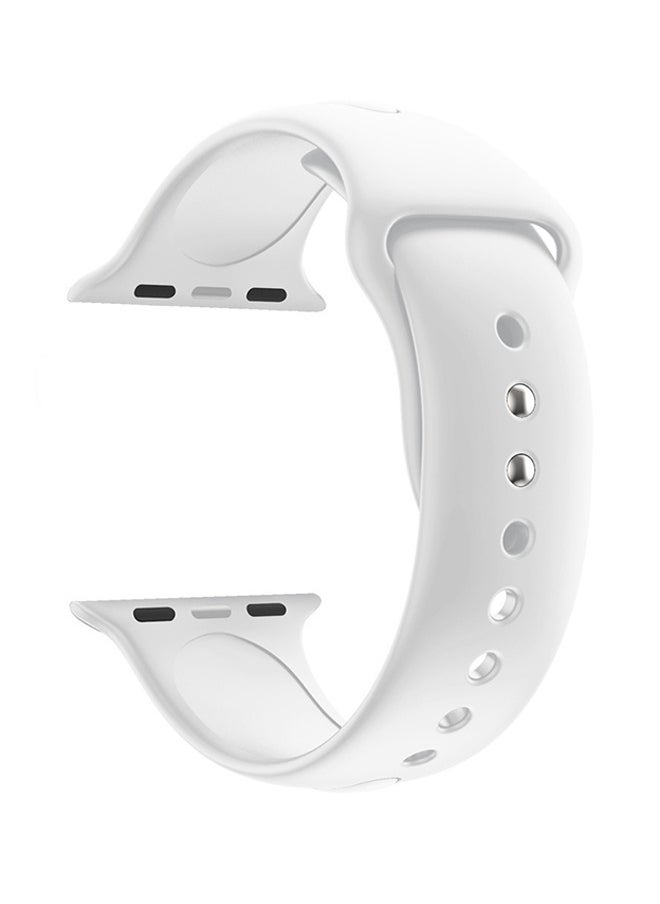 Replacement Band Strap For Apple Watch Series 42-44mm White