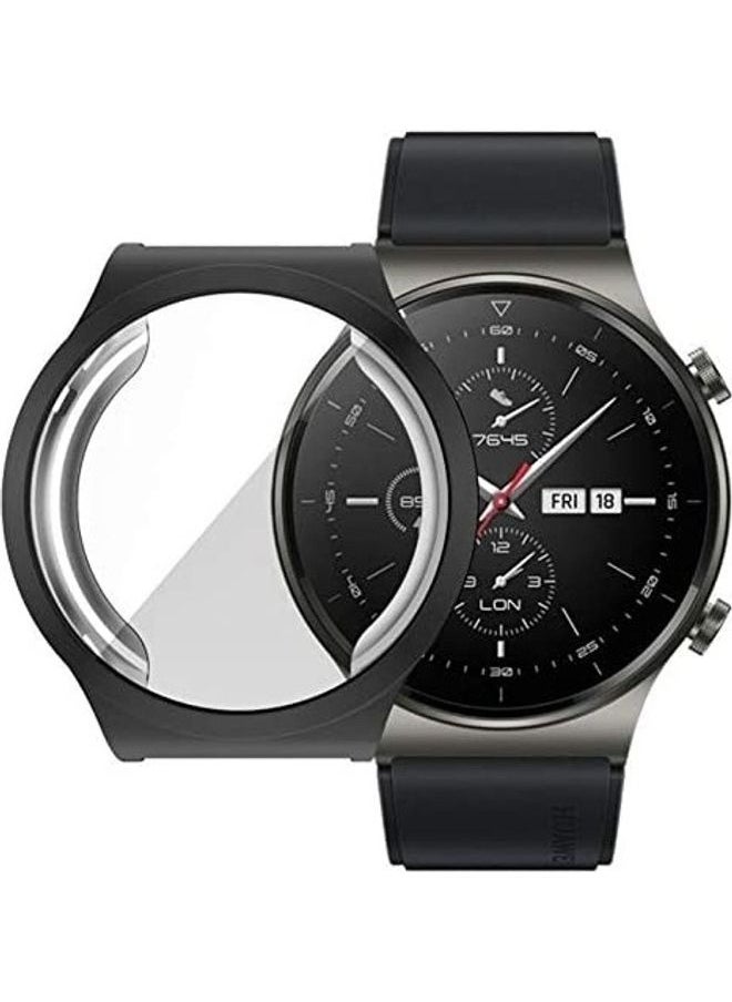Protective TPU Screen Protector Case Cover for Huawei Watch GT 2 Pro Black
