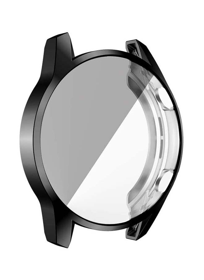 Bumper Case Cover for Huawei Watch GT2 46mm BLACK/CLEAR