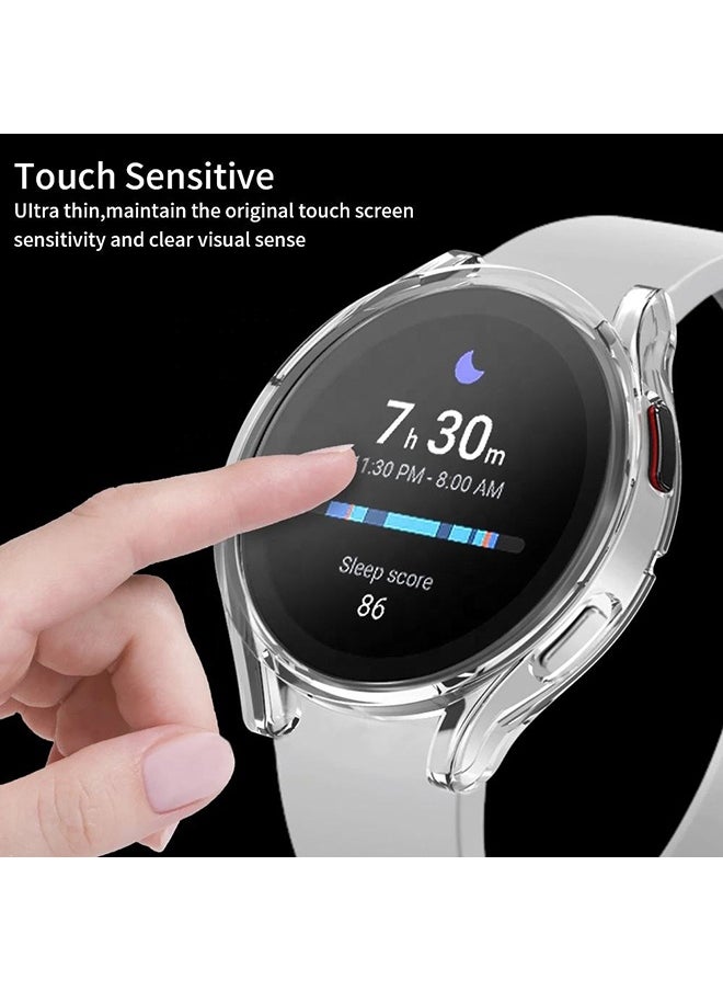 Protective Case Cover For Samsung Galaxy Watch 4 40mm Clear