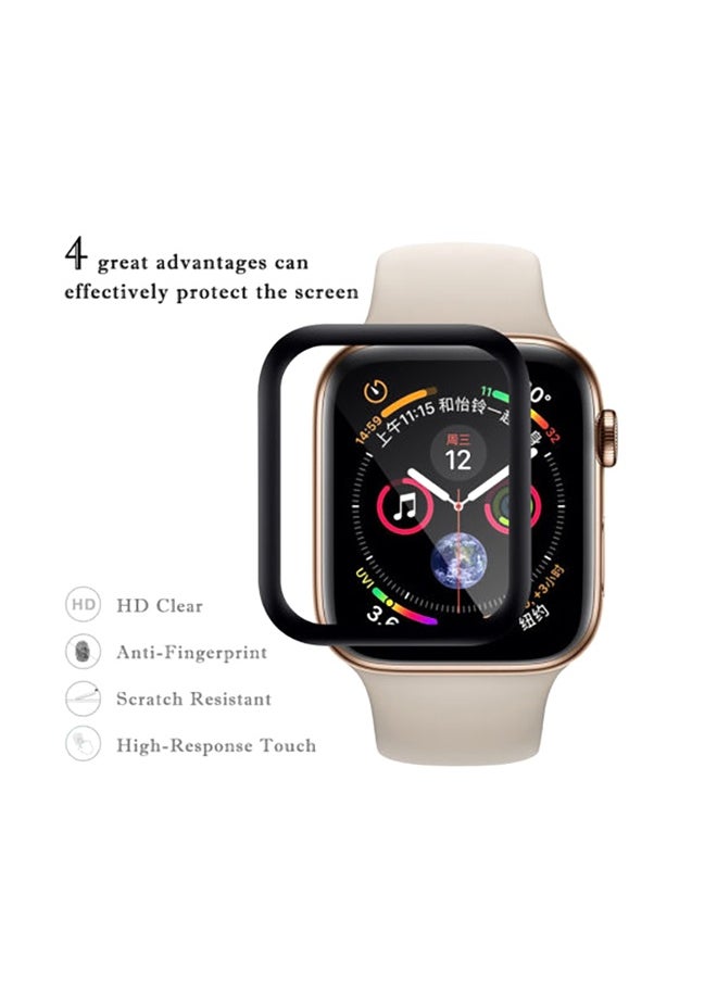 3D Tempered Glass Screen Protector For Apple Watch Clear