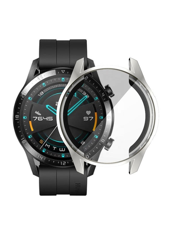 Soft Case Cover For Huawei Watch GT2 46mm Silver