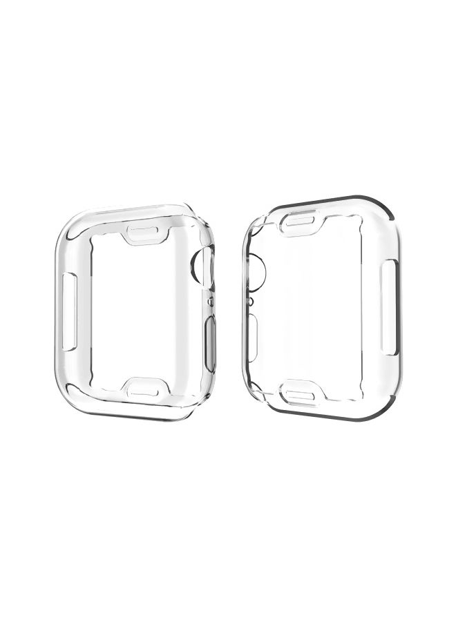 Protective Case Screen Protector For Apple Watch Series 4 40mm Clear