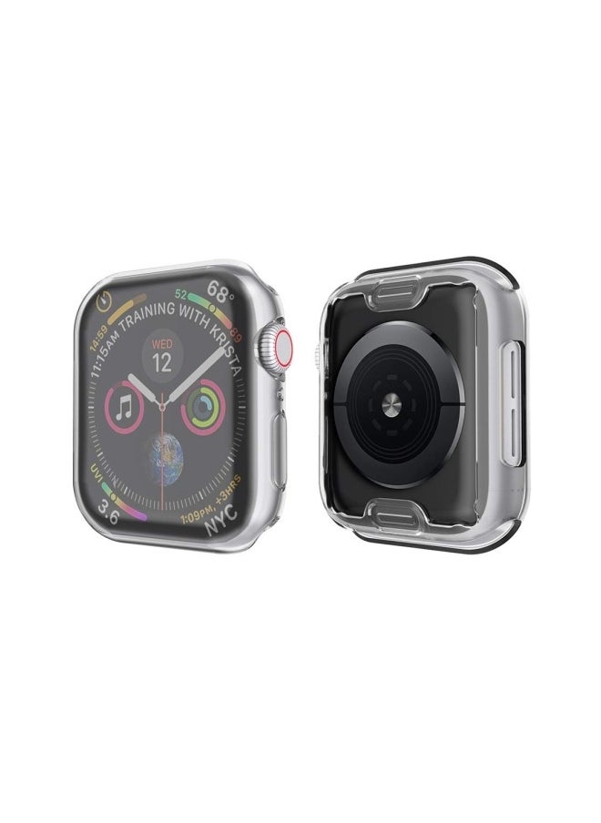 Protective Case Screen Protector For Apple Watch Series 4 40mm Clear