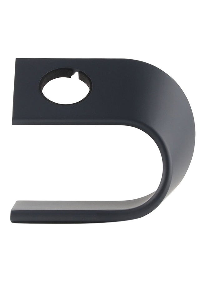 U Shape Aluminum Stand Charger Holder For Apple Watch Grey