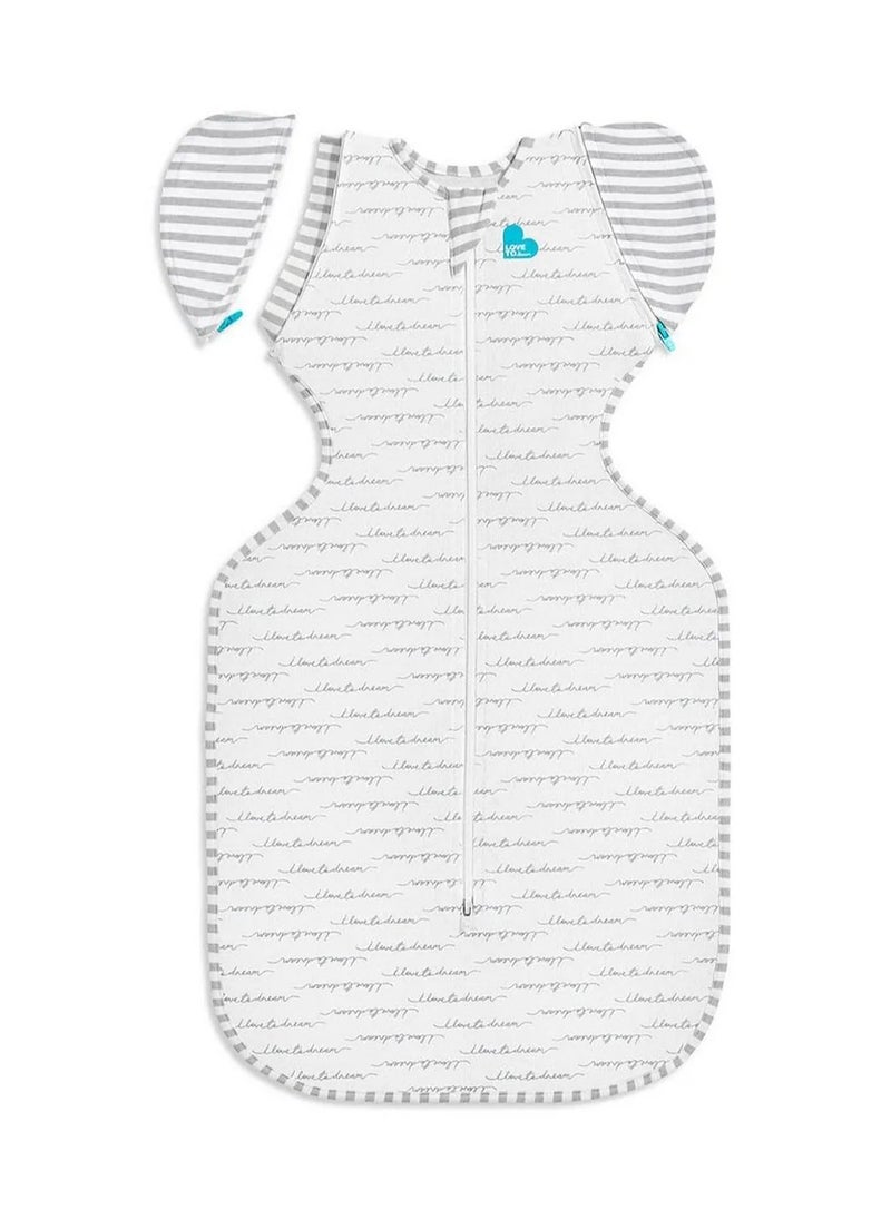 Swaddle UP, 1.0 TOG, Twin Zipper, Self-Soothing Sleep Sack for Babies, Medium Size