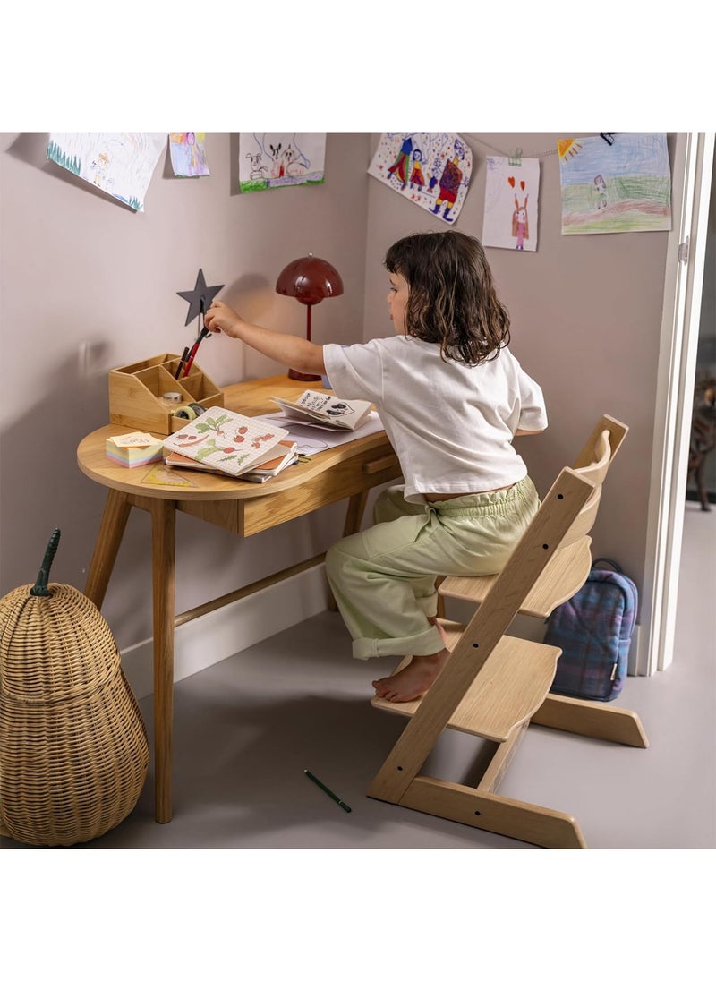 Baby High Chair Wooden Dining Adjustable Toddler Seat Chair For kids and Adults