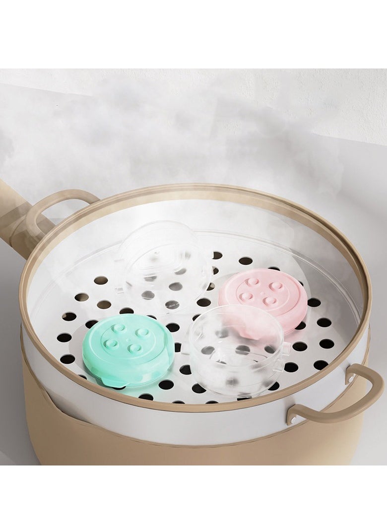 Independent Three-Tier Baby Formula Container: Stackable and Convenient Powder Box, Moisture-Proof Snack Box for Infants and Maternal Care