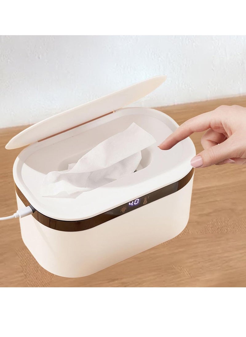 Wet wipes heater, wet wipes machine with night light, large capacity wet wipes heater, diaper heater, suitable for home, baby, nursery and baby