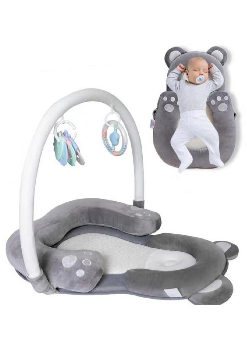 Baby Pillow, Baby Body Positioning Pillow, Snuggle Portable Newborn Lounger Nest Bed Mattress, Pillows for 0-6 Months Babies, Baby Head Support Pillow