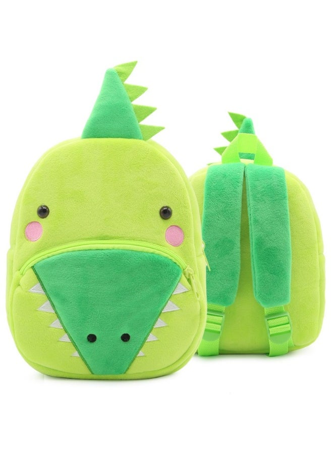 Cute cartoon children backpack backpack kindergarten plush backpack animal alligator fish