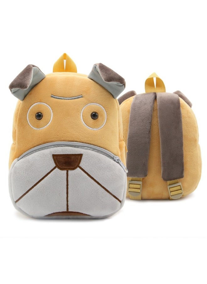 Cute cartoon kids backpack Backpack kindergarten plush backpack animal Shar Pei dog