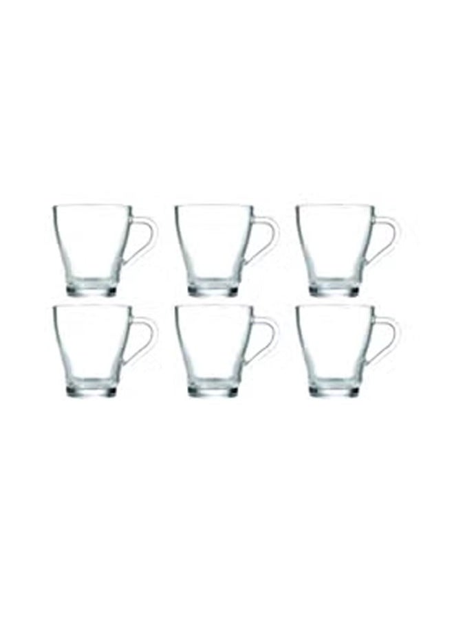 6-Piece Glass Mug Set