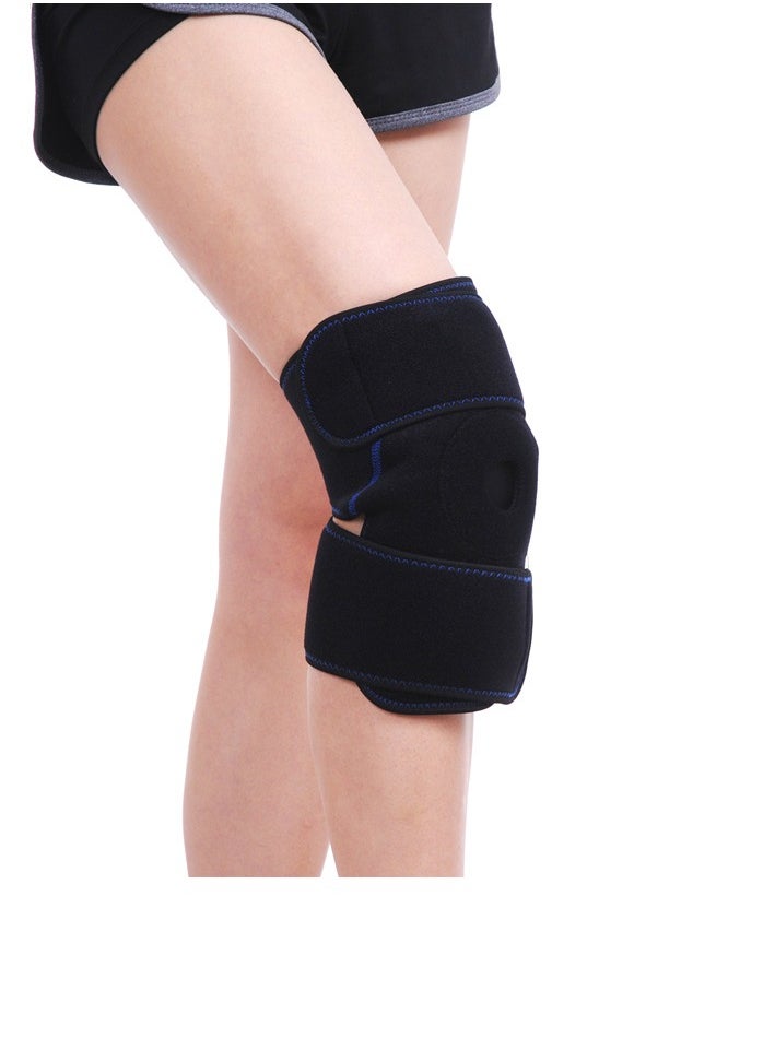 A pair of sports knee pads with adjustable hot and cold knee pads, gel knee protectors, knee sprain knee pads (including a gel water bag)