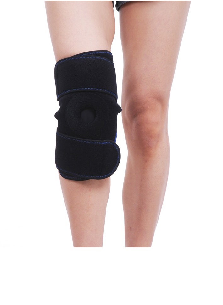 A pair of sports knee pads with adjustable hot and cold knee pads, gel knee protectors, knee sprain knee pads (including a gel water bag)