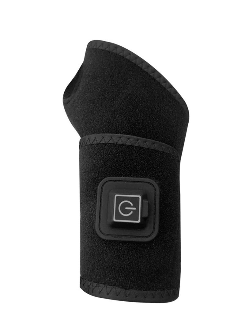 Electric Heated Wrist Brace Wrap Wrist Heating Pad 3-level Temperature Control Wrist Warmer Support Wristband Heat Therapy for Injury Arthritis Tendonitis Joint Pain Relief