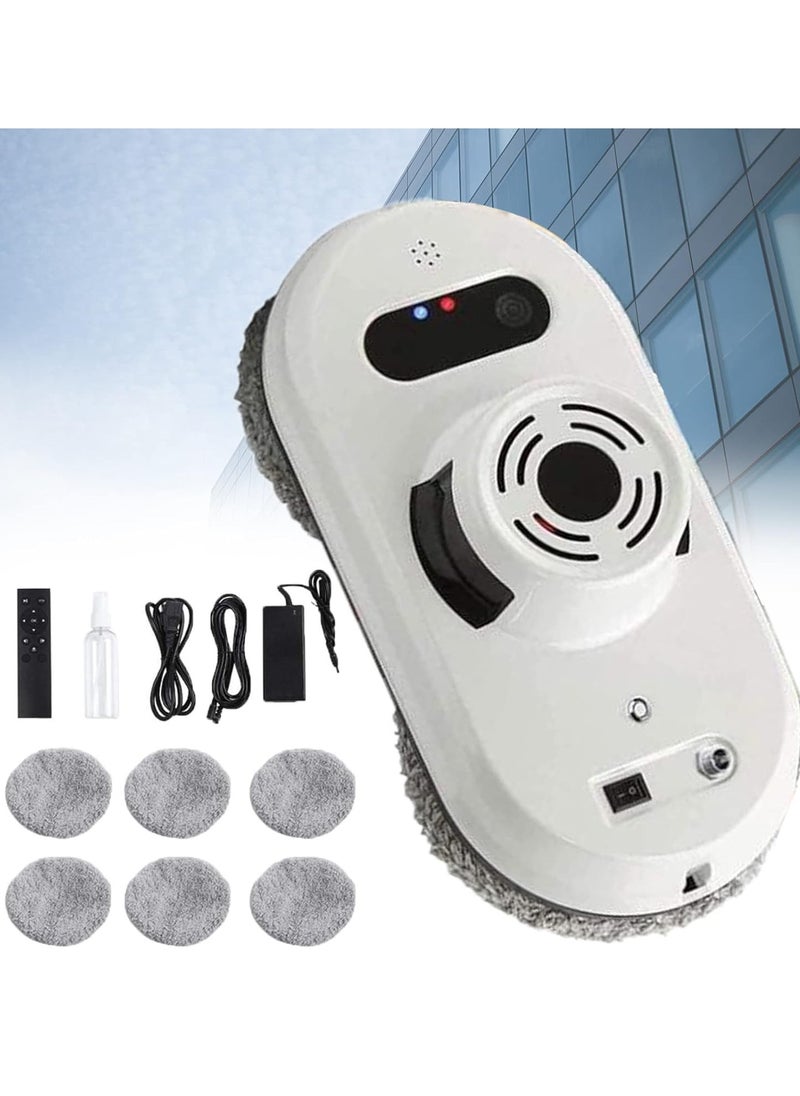 Window Cleaning Robot,Smart Electric Window Cleaner Robot with Smart Remote Control,Vacuum Adsorption System for Inside And Outdoor High Window Cleaning