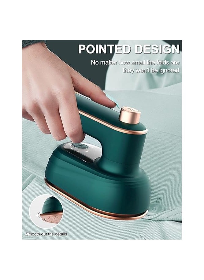 Mini Ironing Machine Handheld Can Be Rotated 180 Degrees, Travel Iron for Clothes, Professional Household Fast Heating Wired Small Electric Iron, Portable Heat Press Clothing Iron Machine