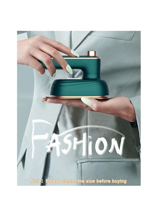Mini Ironing Machine Handheld Can Be Rotated 180 Degrees, Travel Iron for Clothes, Professional Household Fast Heating Wired Small Electric Iron, Portable Heat Press Clothing Iron Machine