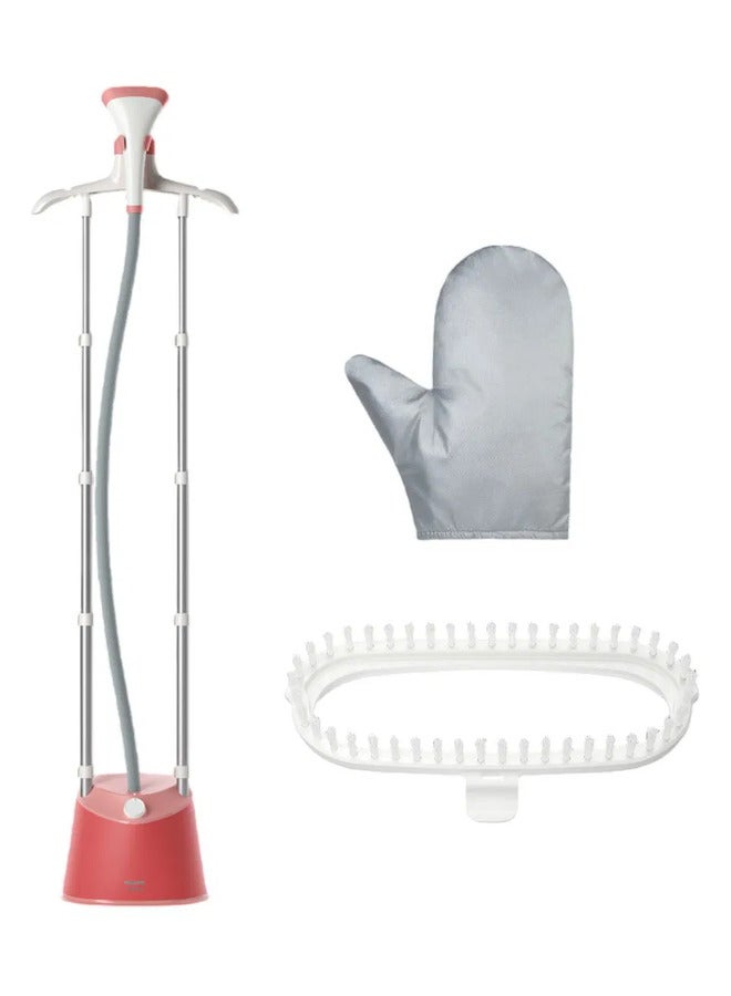1000 Series Garment steamer 1.8 L 1800 W STE1020/46 Soft Red