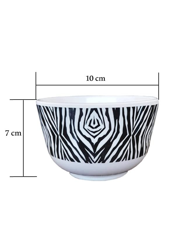 Best Buy Melamine Food Grade Soup Bowls with Solid Finishing Jig Jak Designing - (Set of 6 Pieces)