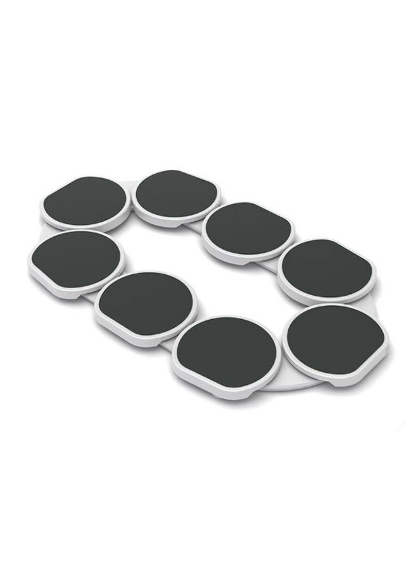 The Lazy Susan Revolution - The First Patented Lazy Susan Turntable for Rectangular Long u0026 Oblong Tables - Expandable Lazy Susan for Kitchen u0026 Dining Tables - Great Gift! Fun at Parties u002