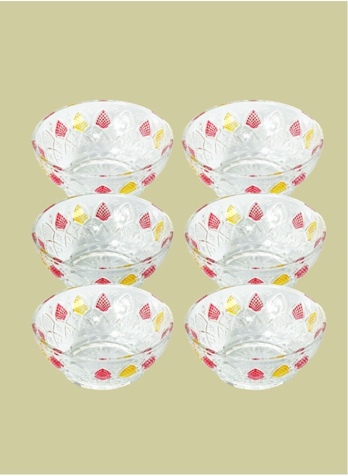 6-Pieces Glass Bowl