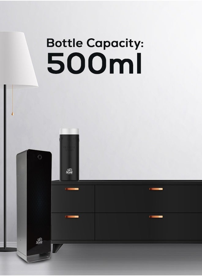 Dr Scent Essential Oil Standalone Mini Diffuser Machine Aromatherapy Scent Diffuser Device for Home, Hotel, Office & Gym | Modern Design, Advanced Scenting Tech | up to 600m³ Coverage Area