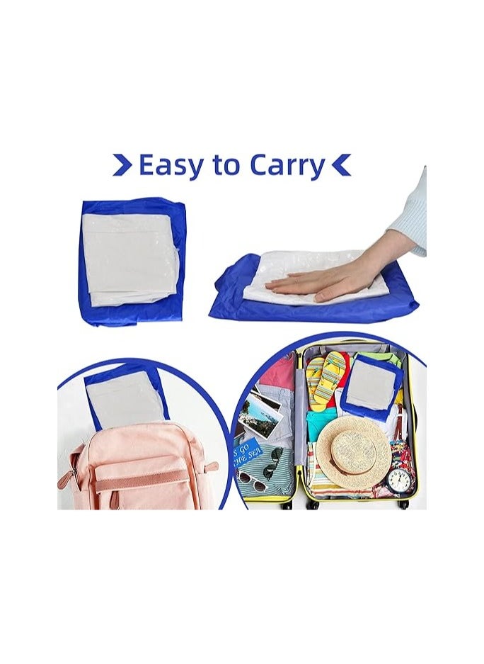 Pack of 2 Air Mattress Pool Inflatable Water Hammock Swimming Bed Water Hammock Lounge Chair Swimming Pool for Adults and Children Beach