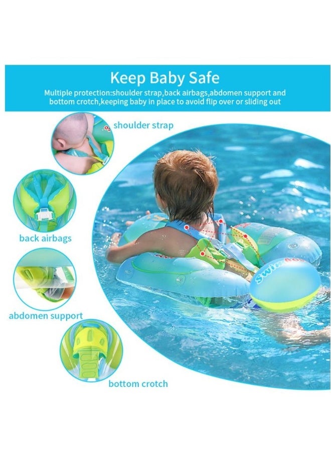 Baby sunscreen swim ring, size S