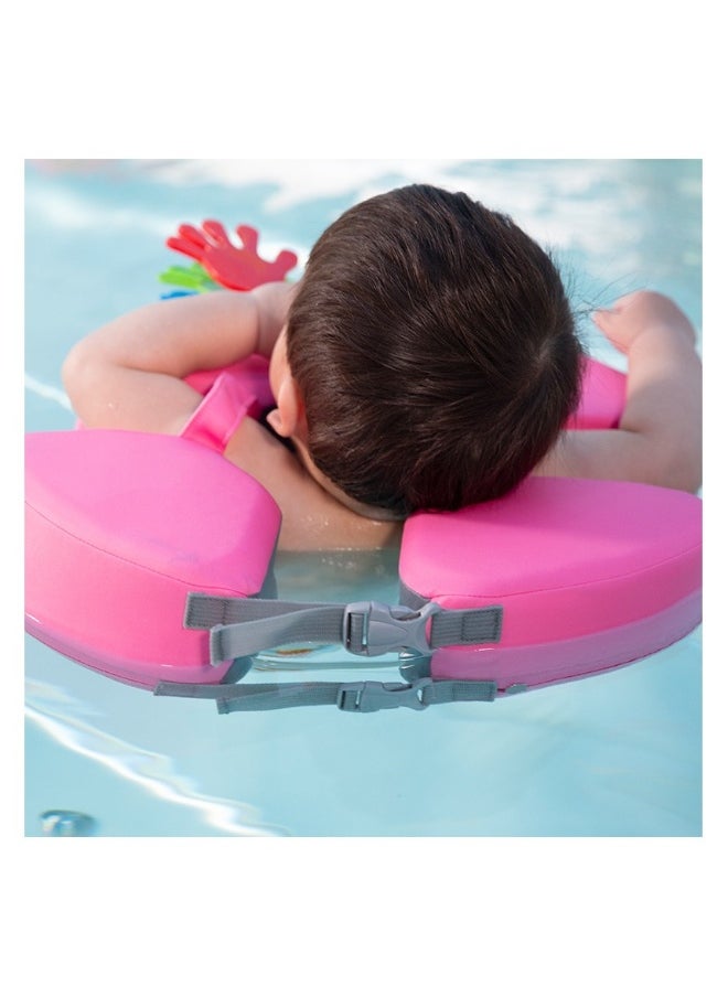 Pink swimming ring for babies 0-3 years old