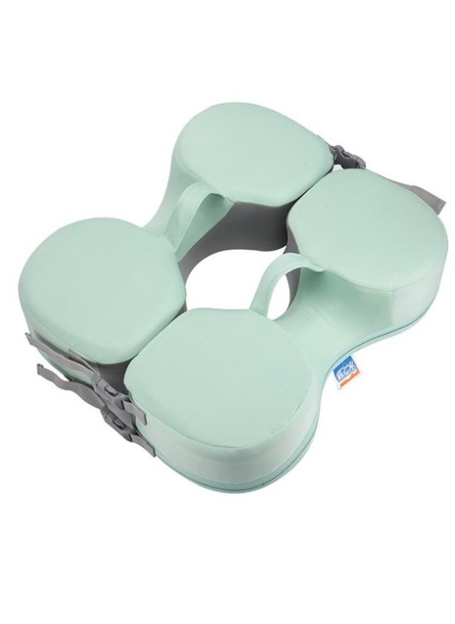 Green swimming ring for infants 0-3 years old