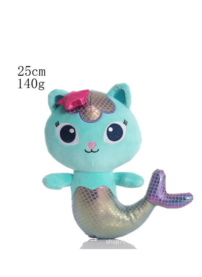 Dollhouse plush toys  Mermaid Kitten