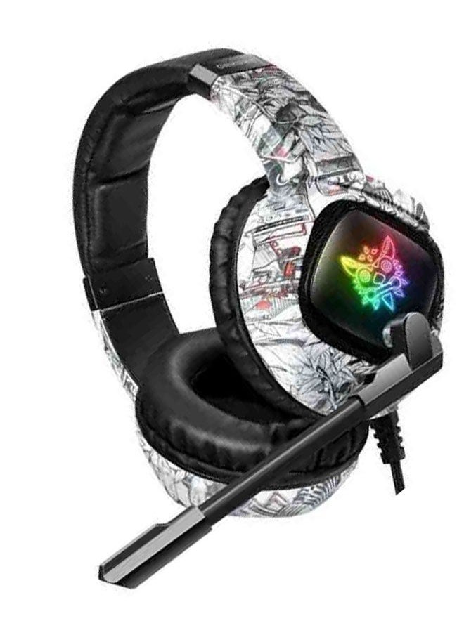 K19 Gaming Wired Headset with Microphone – High-Quality Stereo Sound, Comfortable Over-Ear Design, Noise-Cancelling Mic for PS4, PS5, Xbox One, Xbox Series X/S, Nintendo Switch, PC, Clear Voice Communication, Ideal for Gaming, Streaming & Audio
