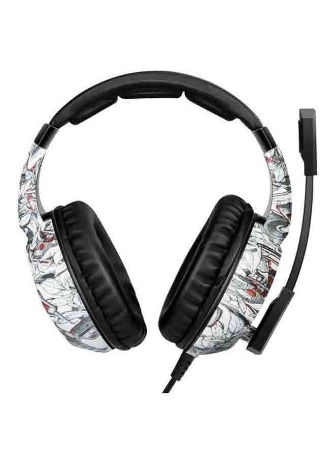 K19 Gaming Wired Headset with Microphone – High-Quality Stereo Sound, Comfortable Over-Ear Design, Noise-Cancelling Mic for PS4, PS5, Xbox One, Xbox Series X/S, Nintendo Switch, PC, Clear Voice Communication, Ideal for Gaming, Streaming & Audio