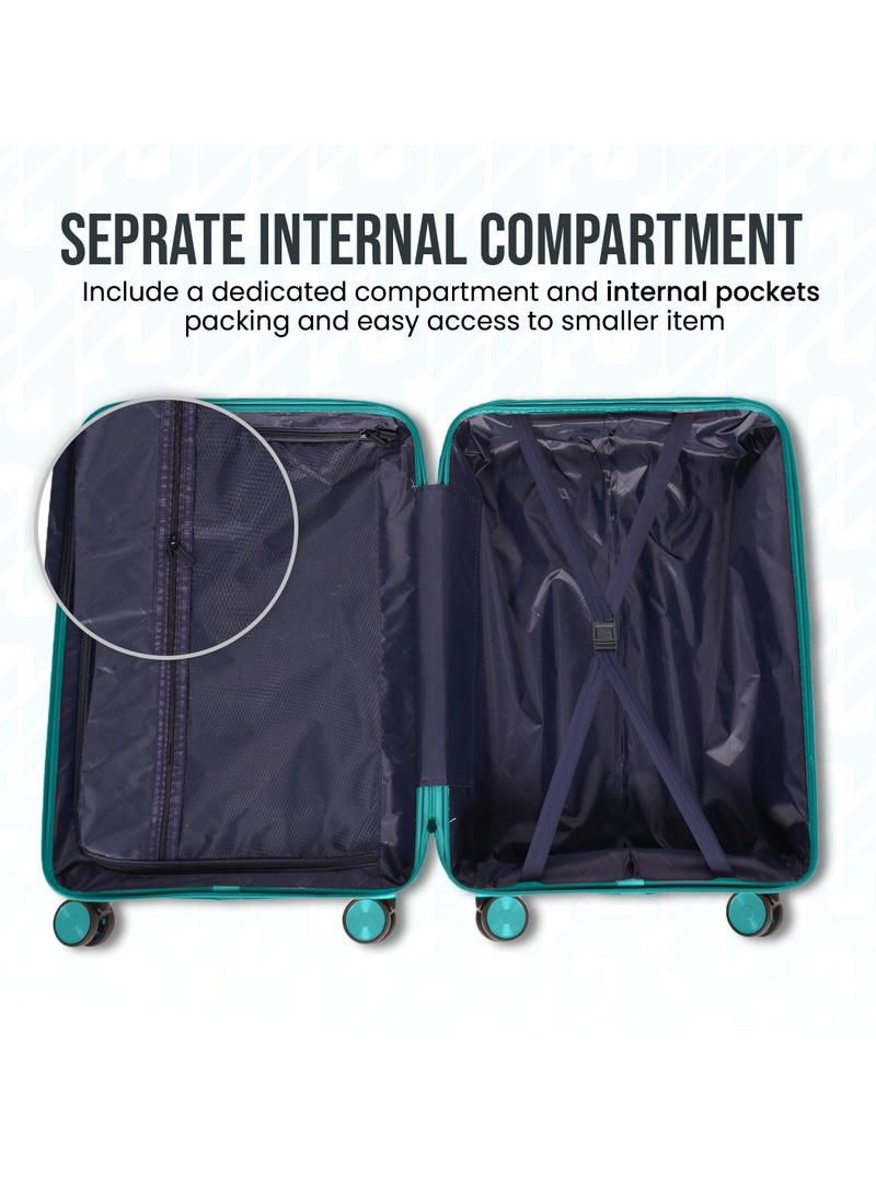 Travel Suitcase & Trolley Set - Luggage Bag PP 02, Lightweight Suitcase Set & Carry-On Luggage
