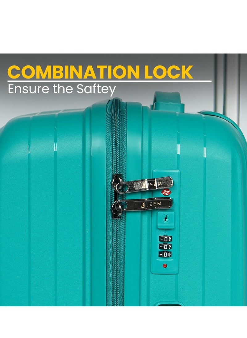 Travel Suitcase & Trolley Set - Luggage Bag PP 02, Lightweight Suitcase Set & Carry-On Luggage