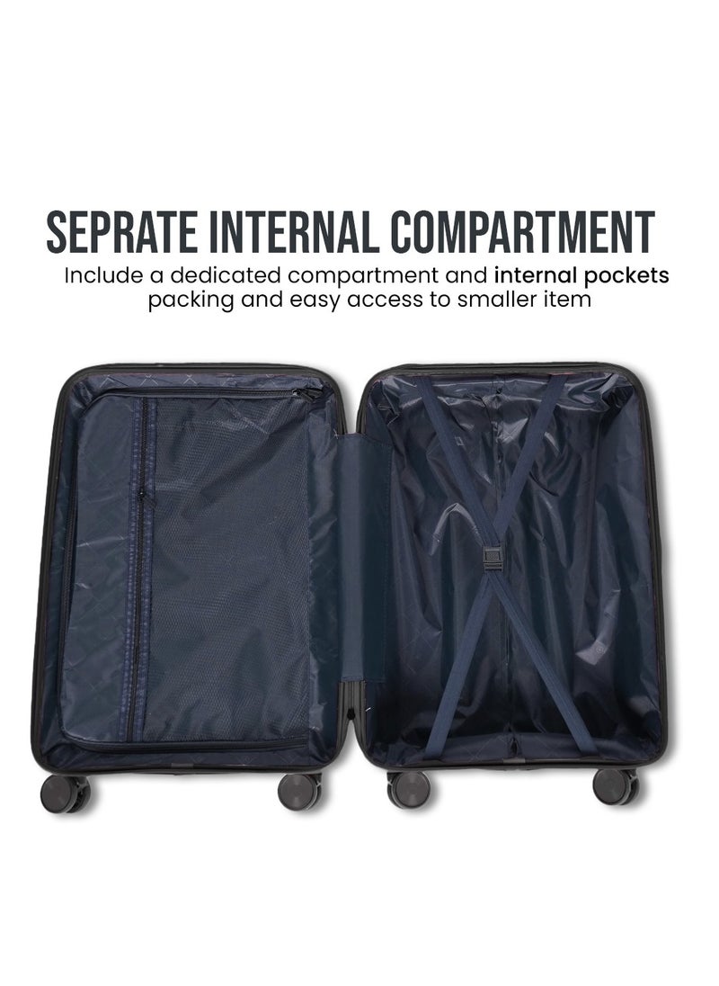 Travel Suitcase & Trolley Set - Luggage Bag PP 02, Lightweight Suitcase Set & Carry-On Luggage