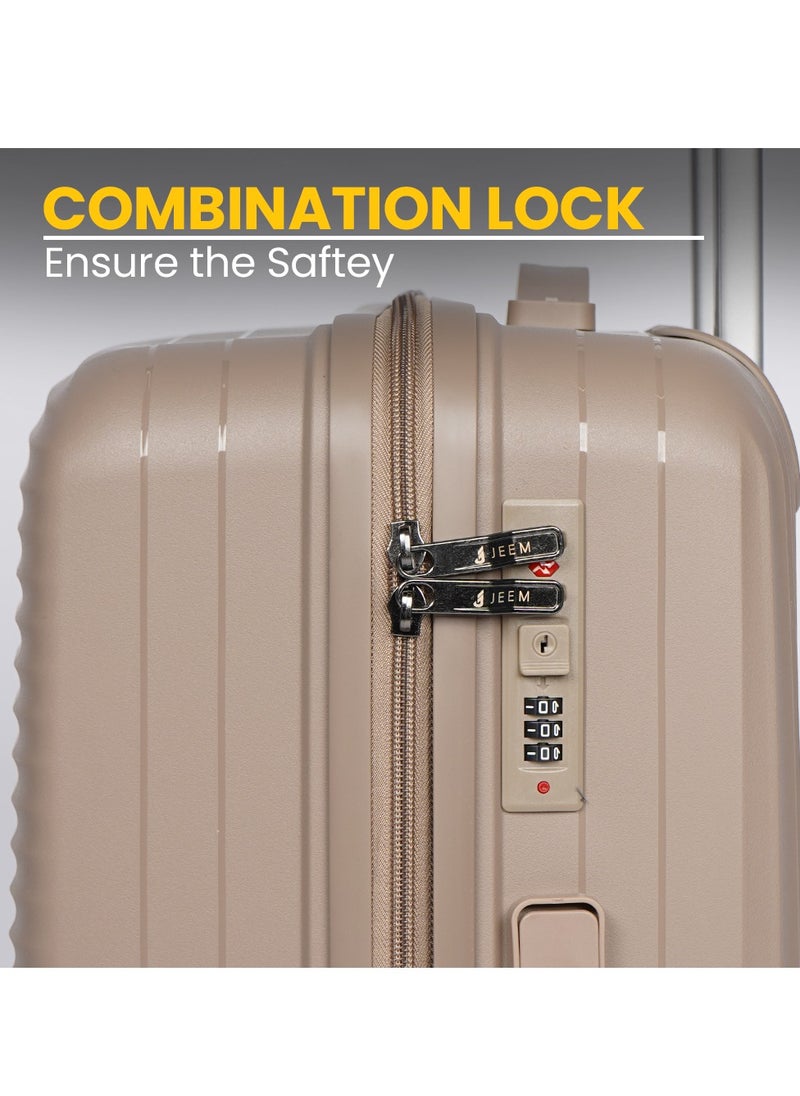 Travel Suitcase & Trolley Set - Luggage Bag PP 02, Lightweight Suitcase Set & Carry-On Luggage