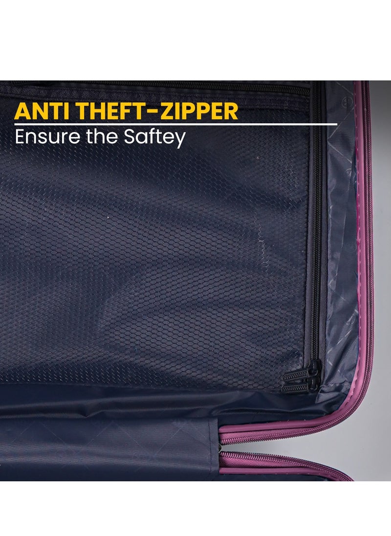 Travel Suitcase & Trolley Set - Luggage Bag PP 02, Lightweight Suitcase Set & Carry-On Luggage
