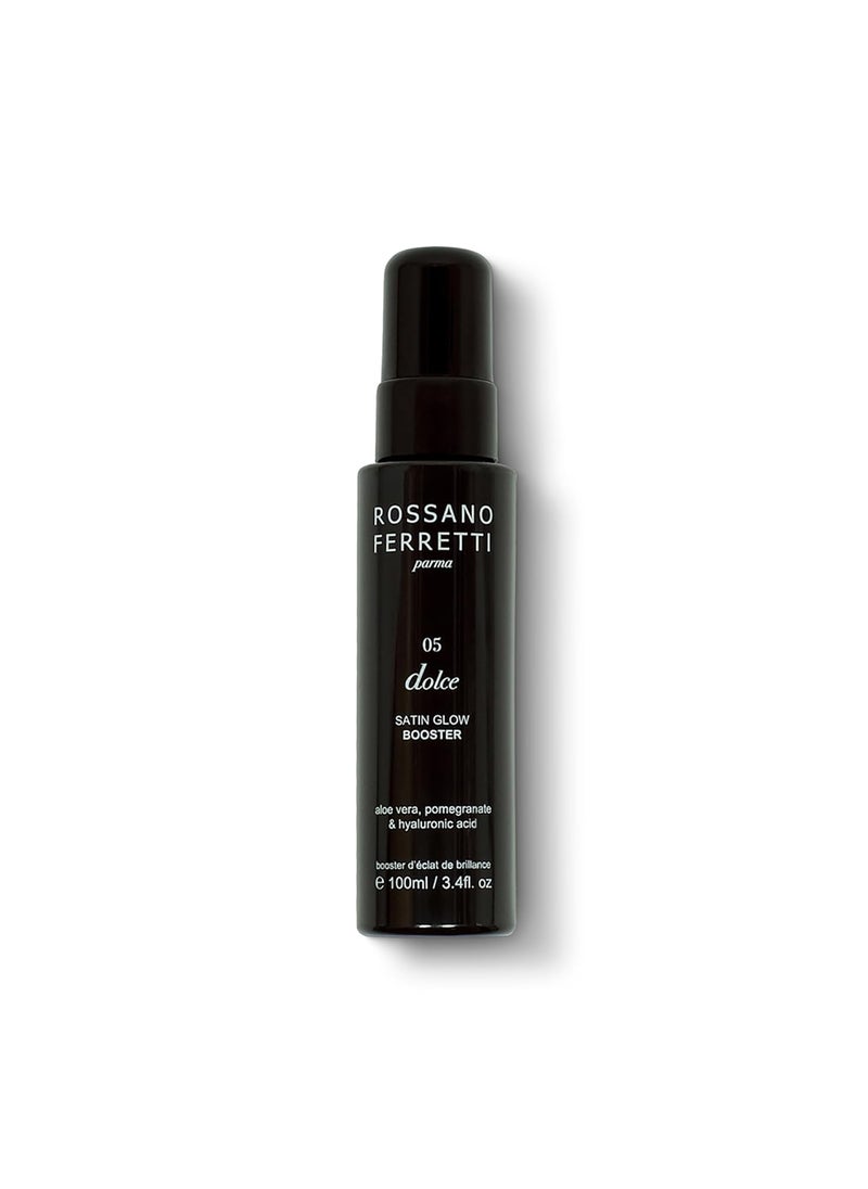Dolce Satin Glow Booster Hair Primer with Hyaluronic Acid for Smooth FrizzFree Soft Moisturised Hair  Vegan Luxury  34 Fl Oz