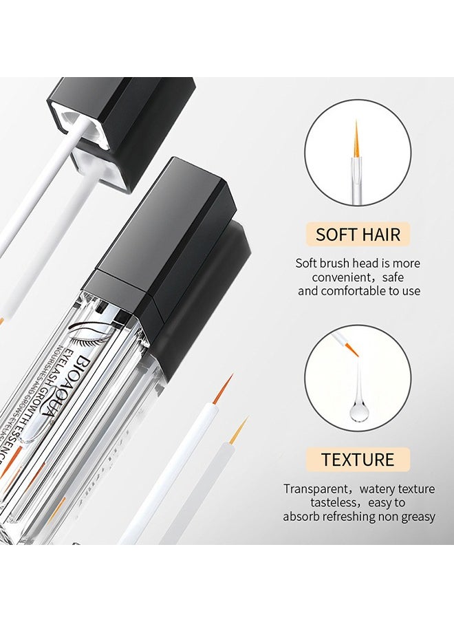 Eyelash Growth Essence, Fuller And Longer Looking Lashes Lash Enhancing Serum For Natural Lashes Or Lash Extensions And Brows, Vegan And Cruelty-Free 7ML