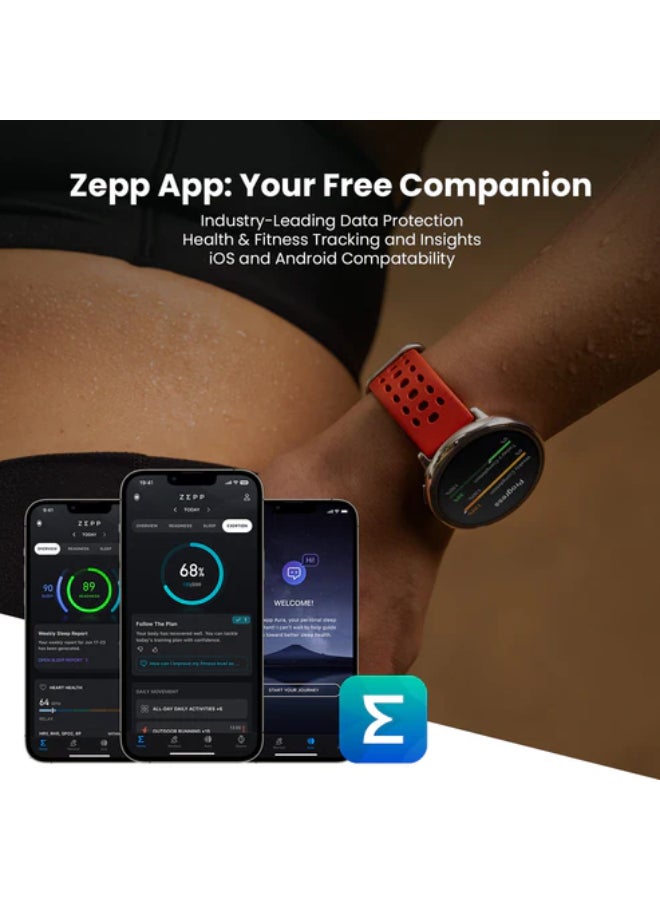 Active 2R - The Everyday Smartwatch Black Sport Silicone