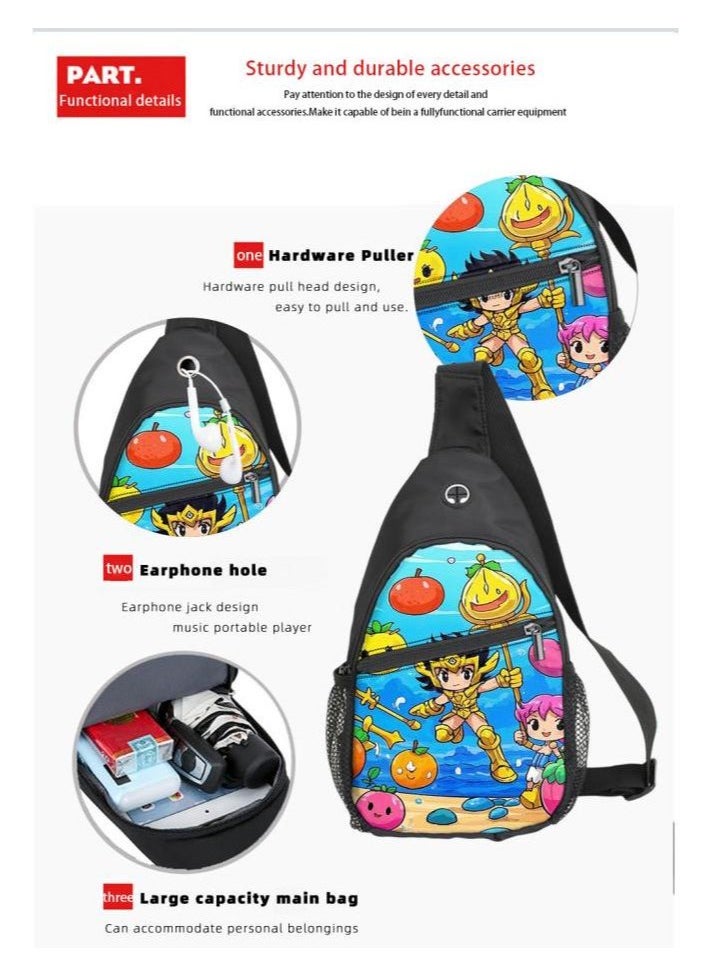Universal cartoon new three-piece schoolbag - 1303