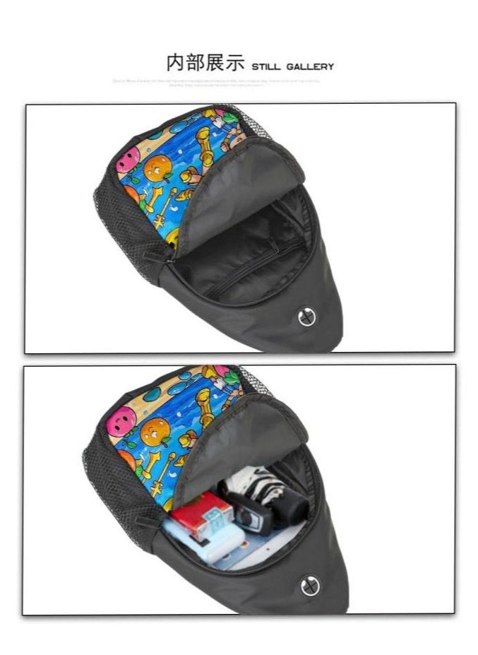 Universal cartoon new three-piece schoolbag - 1303