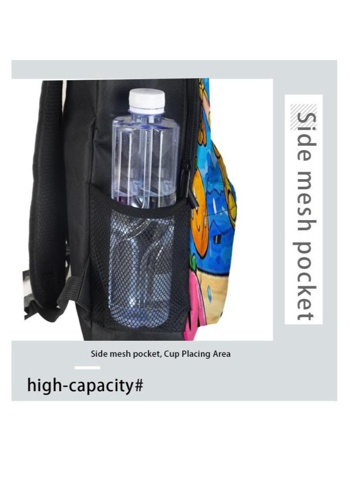 Universal cartoon new three-piece schoolbag - 1303